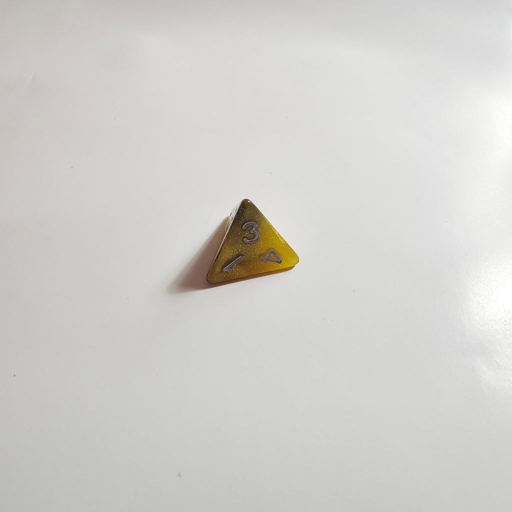 Shadowgold Acrylic Dice Set
