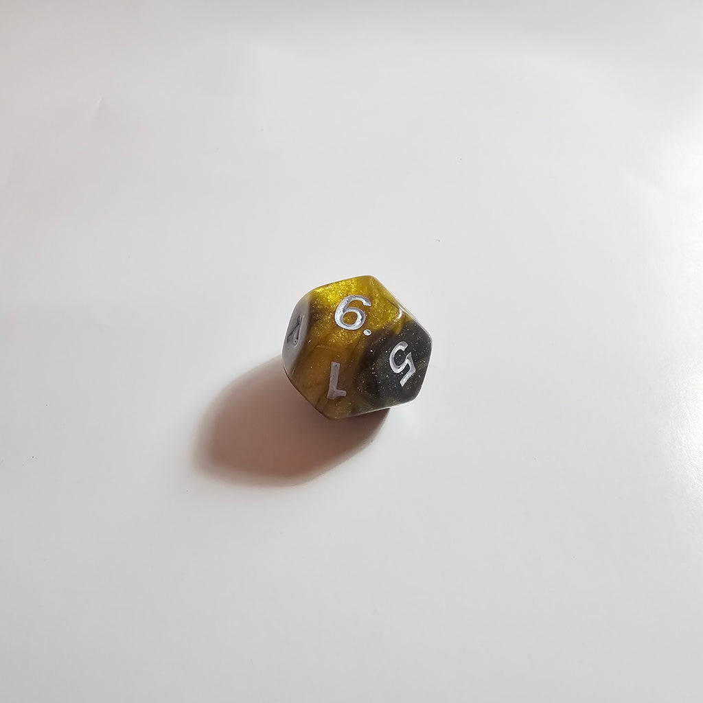Shadowgold Acrylic Dice Set