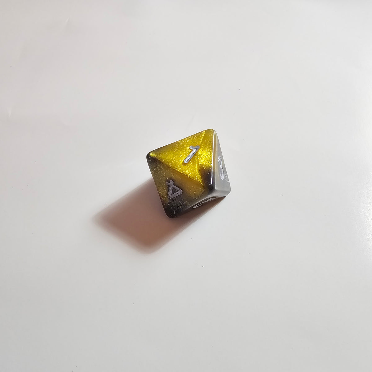 Shadowgold Acrylic Dice Set