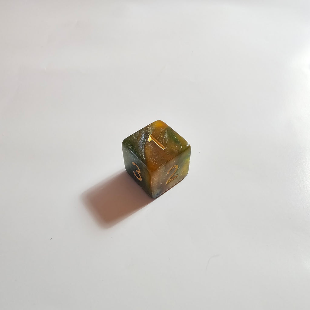 Sandsturm-Zehnt Acryl-Würfelset