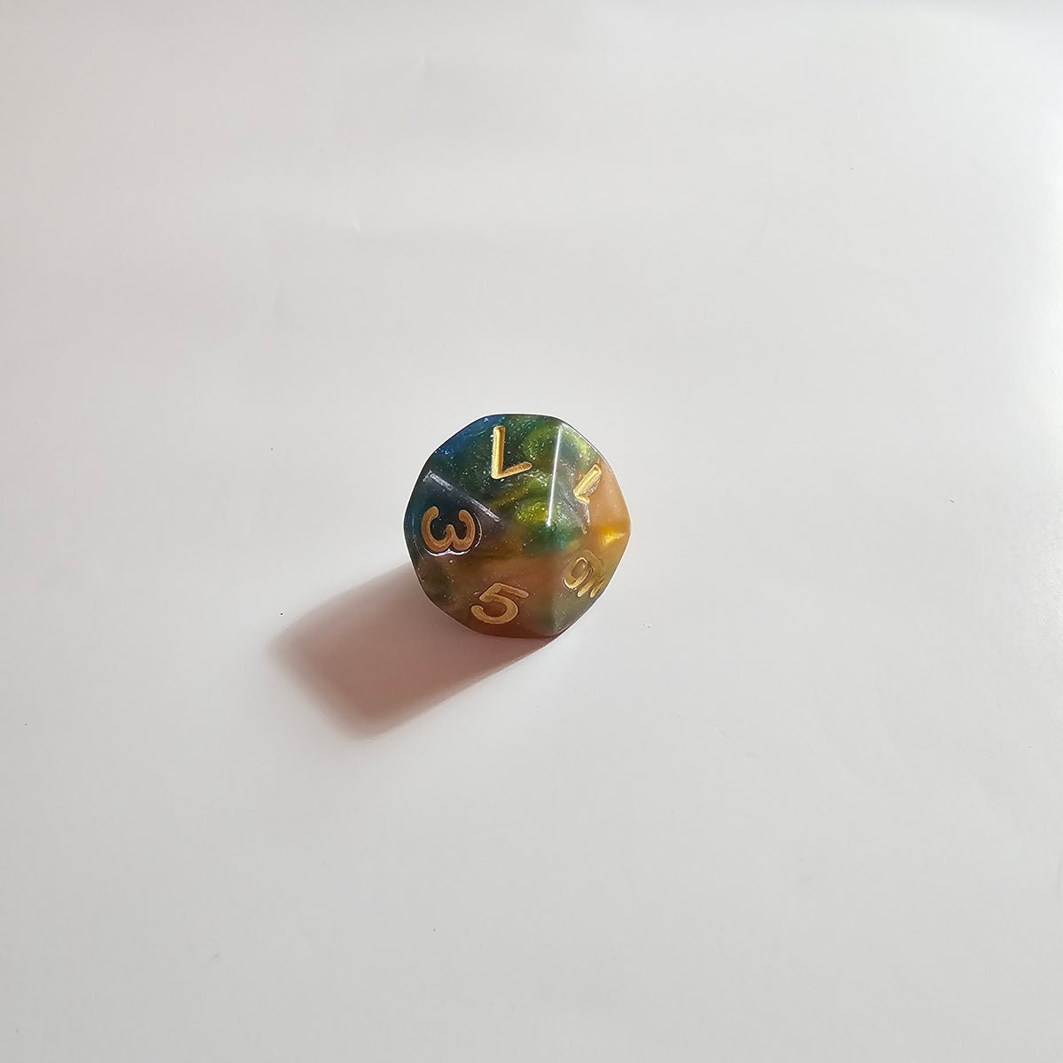 Sandsturm-Zehnt Acryl-Würfelset