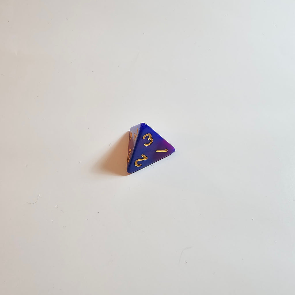 Set de dés en acrylique Arcane Bloom
