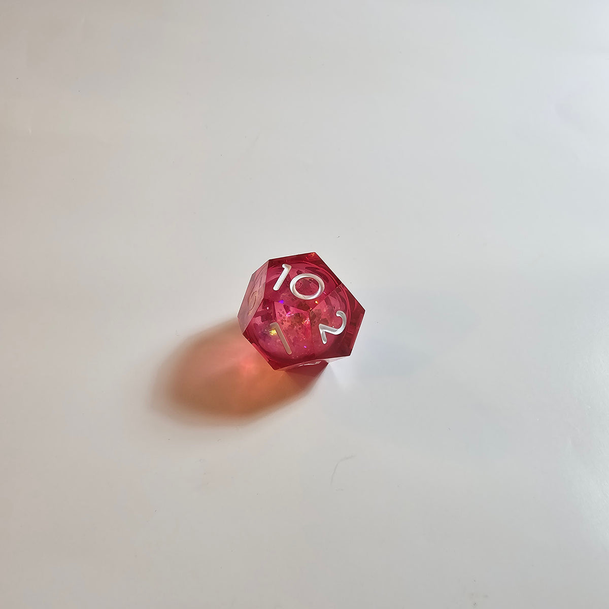 Set di dadi in resina a nucleo liquido Blood Magic