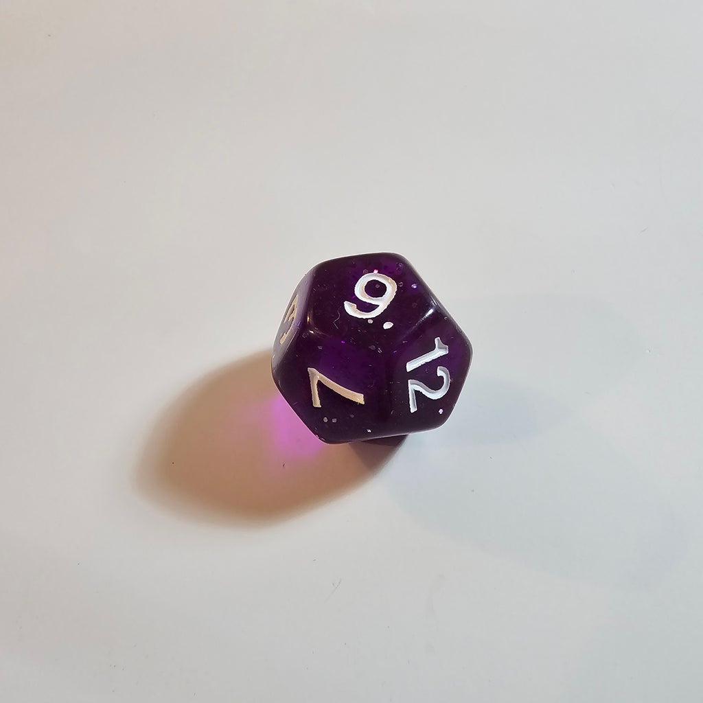 Set de dados acrílicos Cherry Bombshell