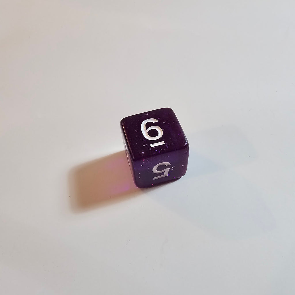 Set de dados acrílicos Cherry Bombshell