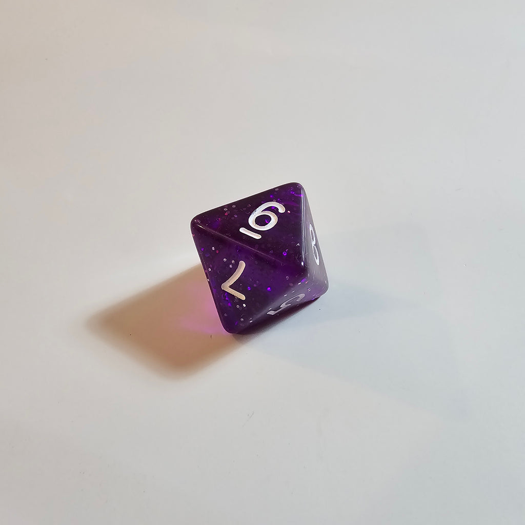Set de dados acrílicos Cherry Bombshell