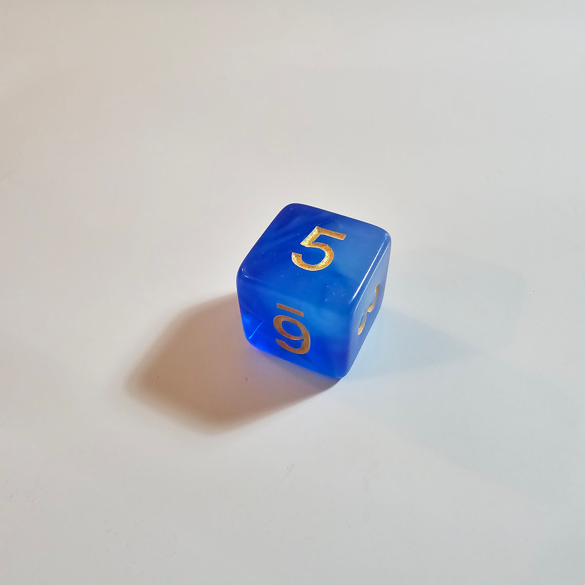 Frozen Veil Acrylic Dice Set