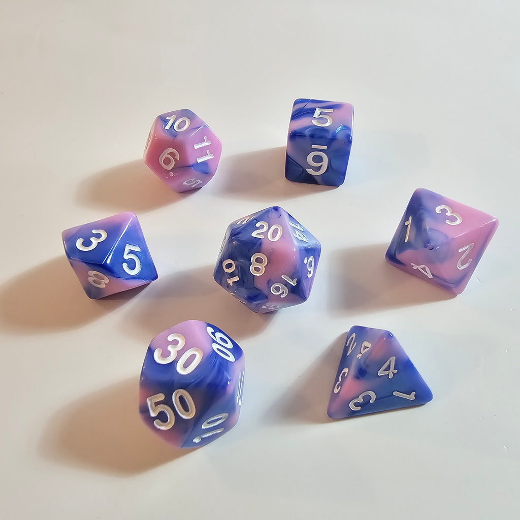 Jeu de dés en acrylique Feydream