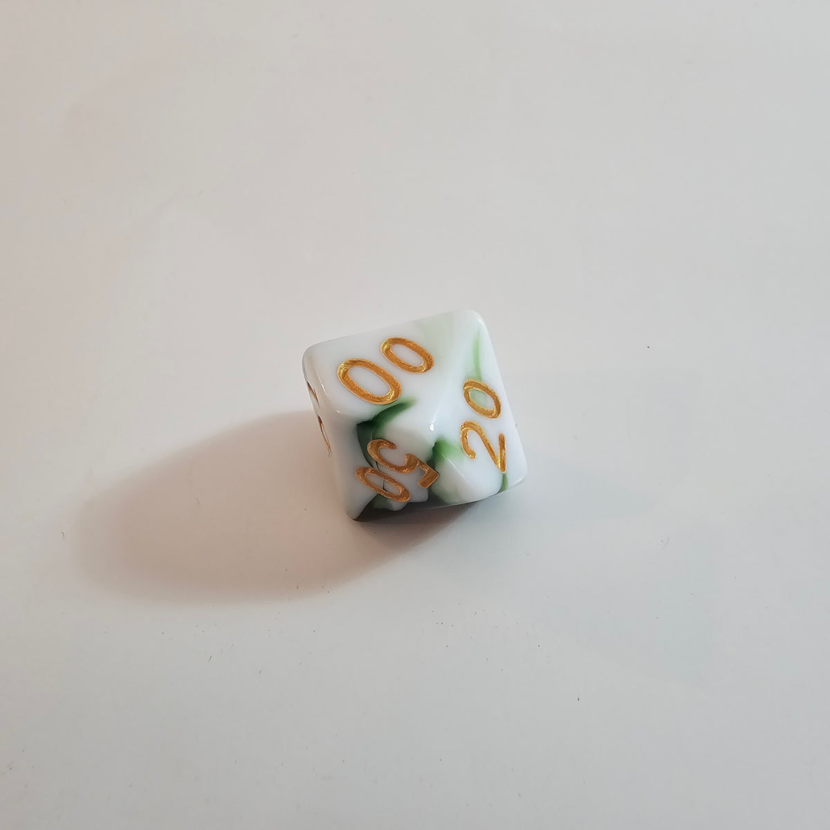 Set di dadi in acrilico Velo di Smeraldo