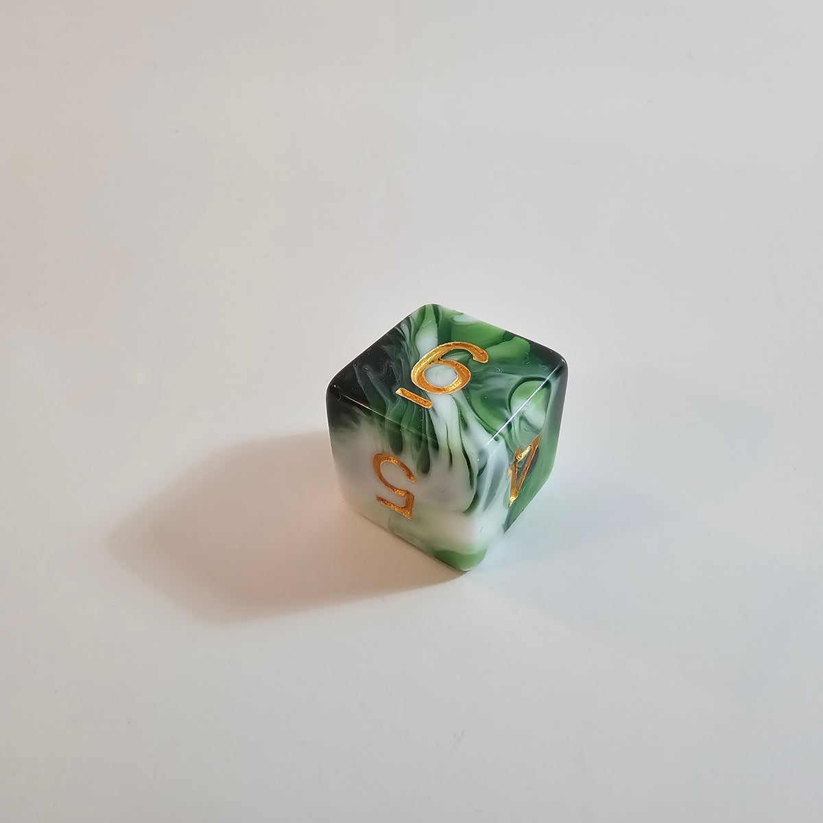 Set di dadi in acrilico Velo di Smeraldo
