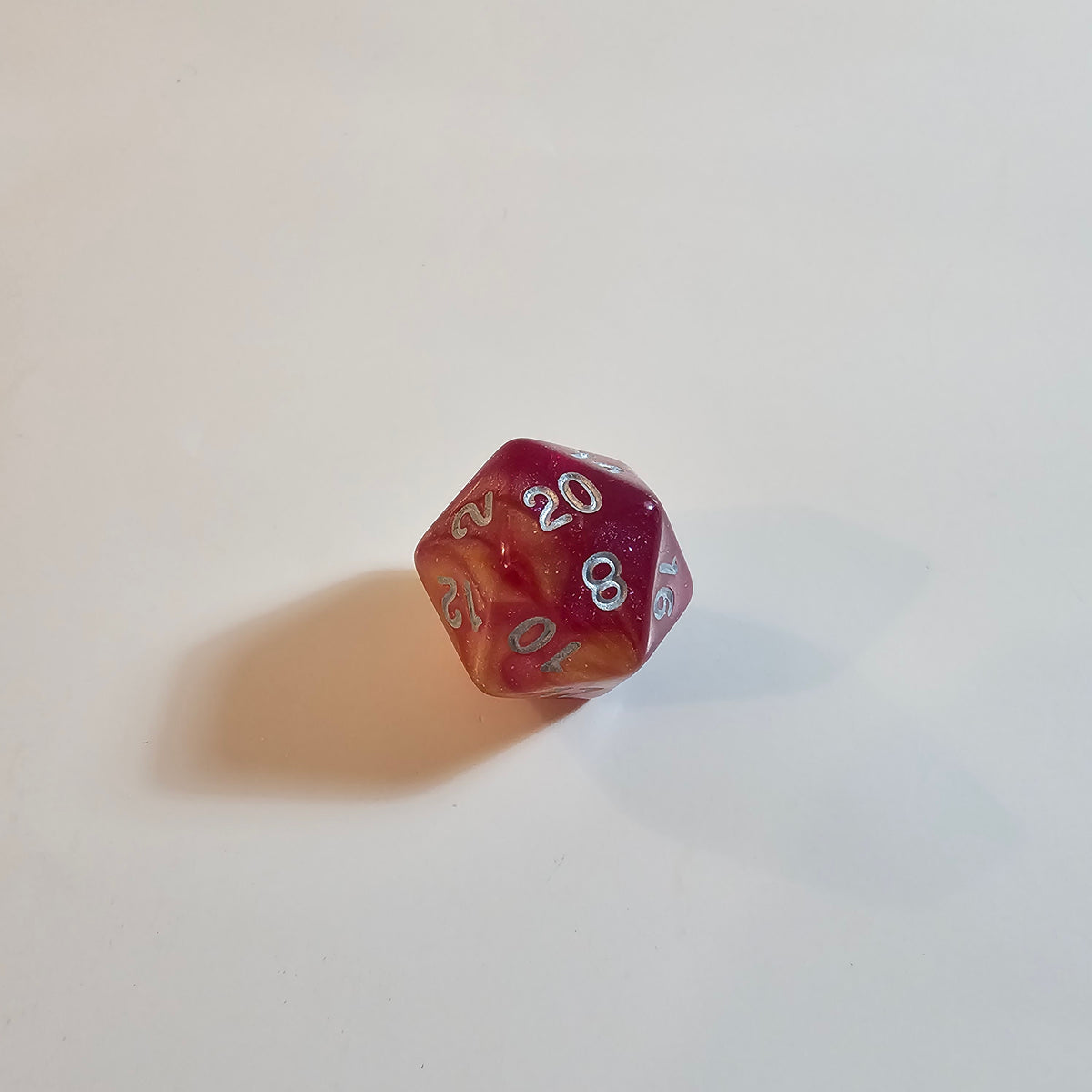 Sunfire Bloom Acrylic Dice Set