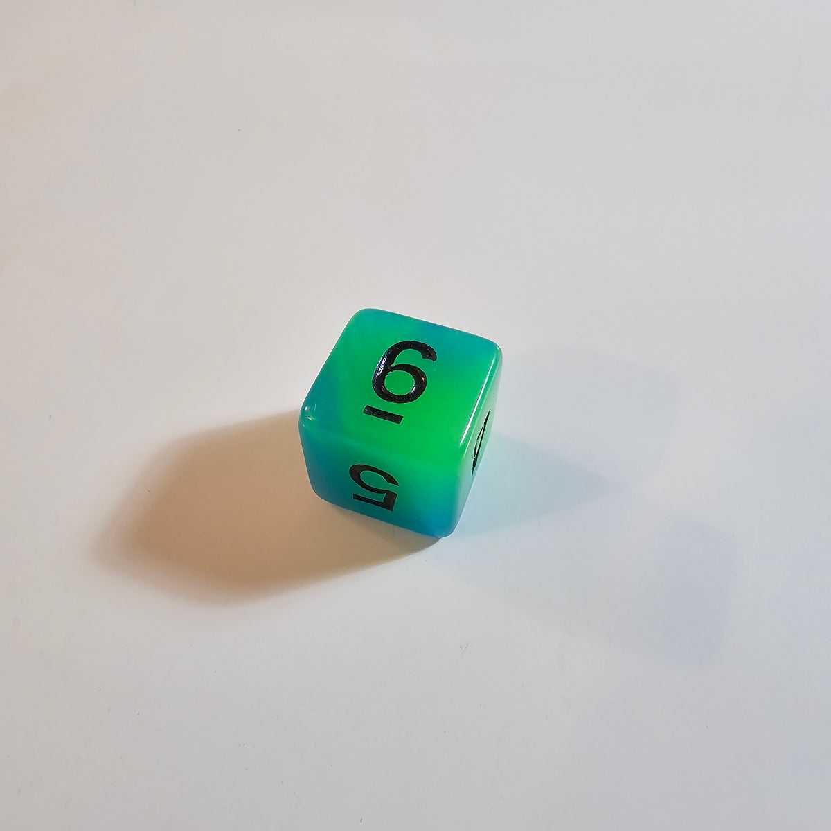 Alchemist Green Glow Acrylic Dice Set