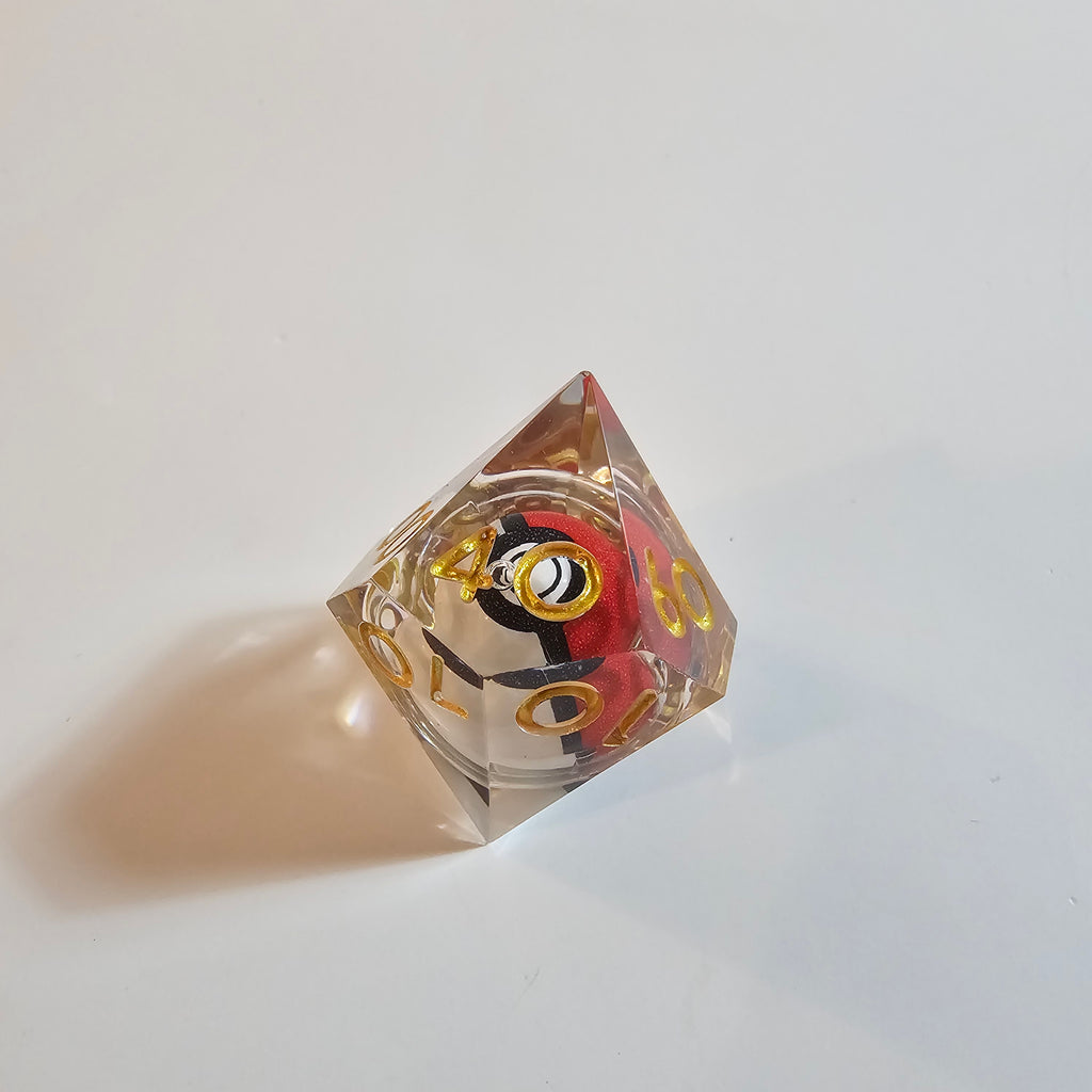 Gotcha Ball Liquid Core Resin Dice Set