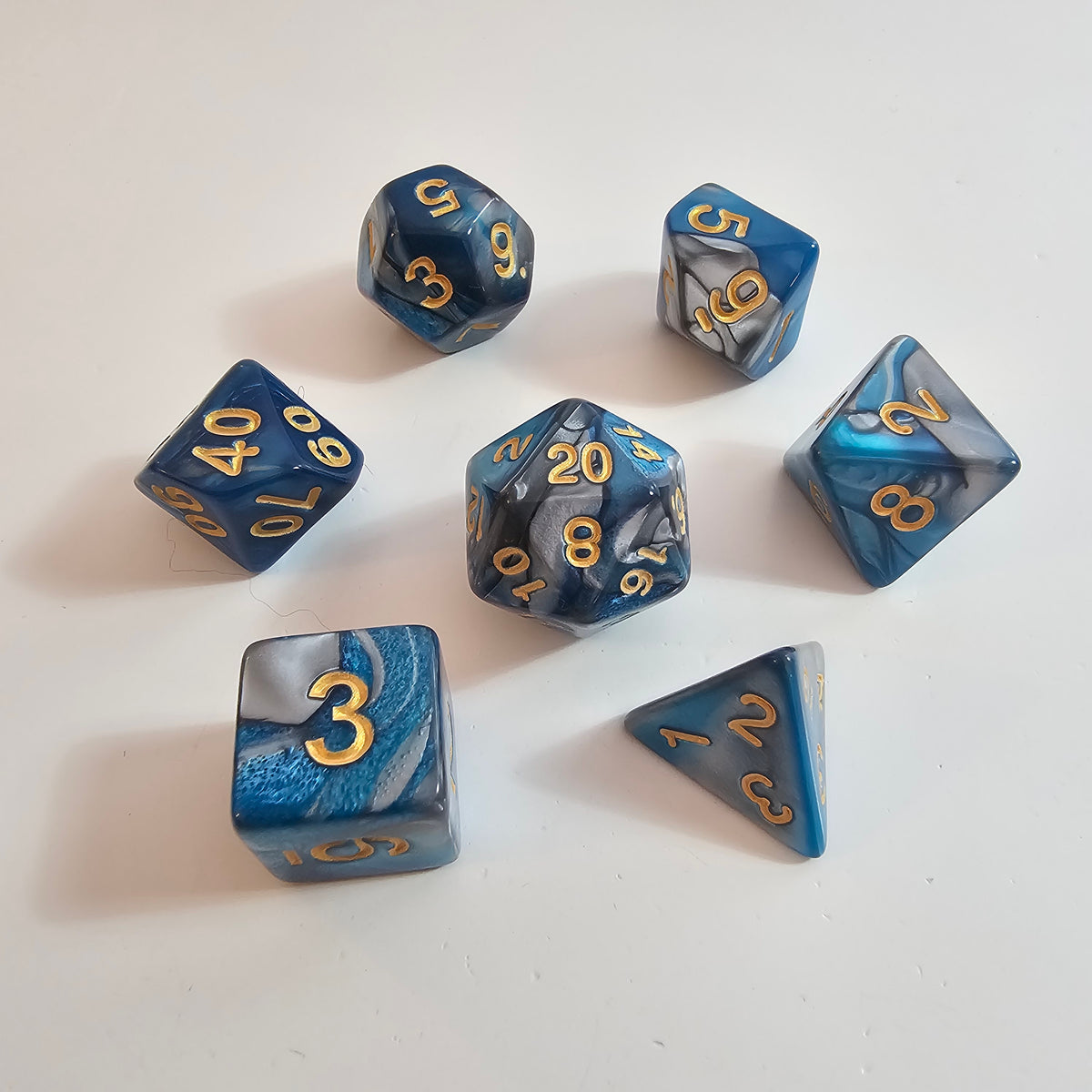 Set di dadi in acrilico Maelstrom Rage