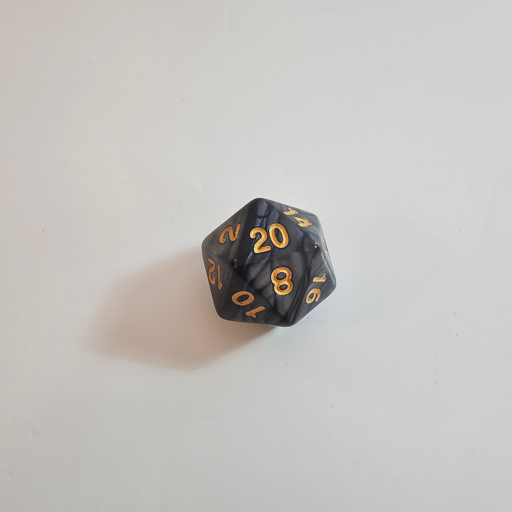 Set de dés en acrylique Nightstone