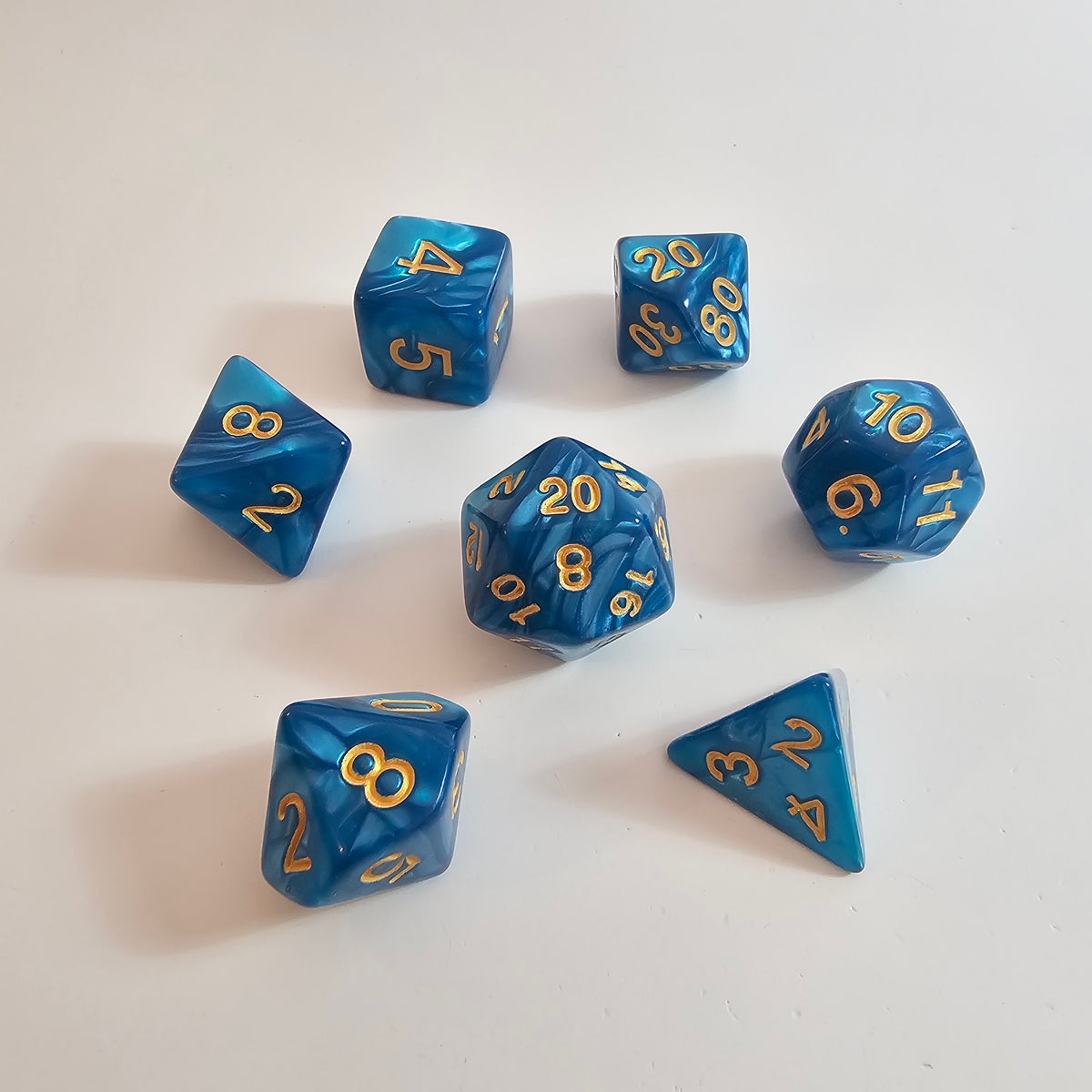 Cerulean Stream Acryl-Würfelset