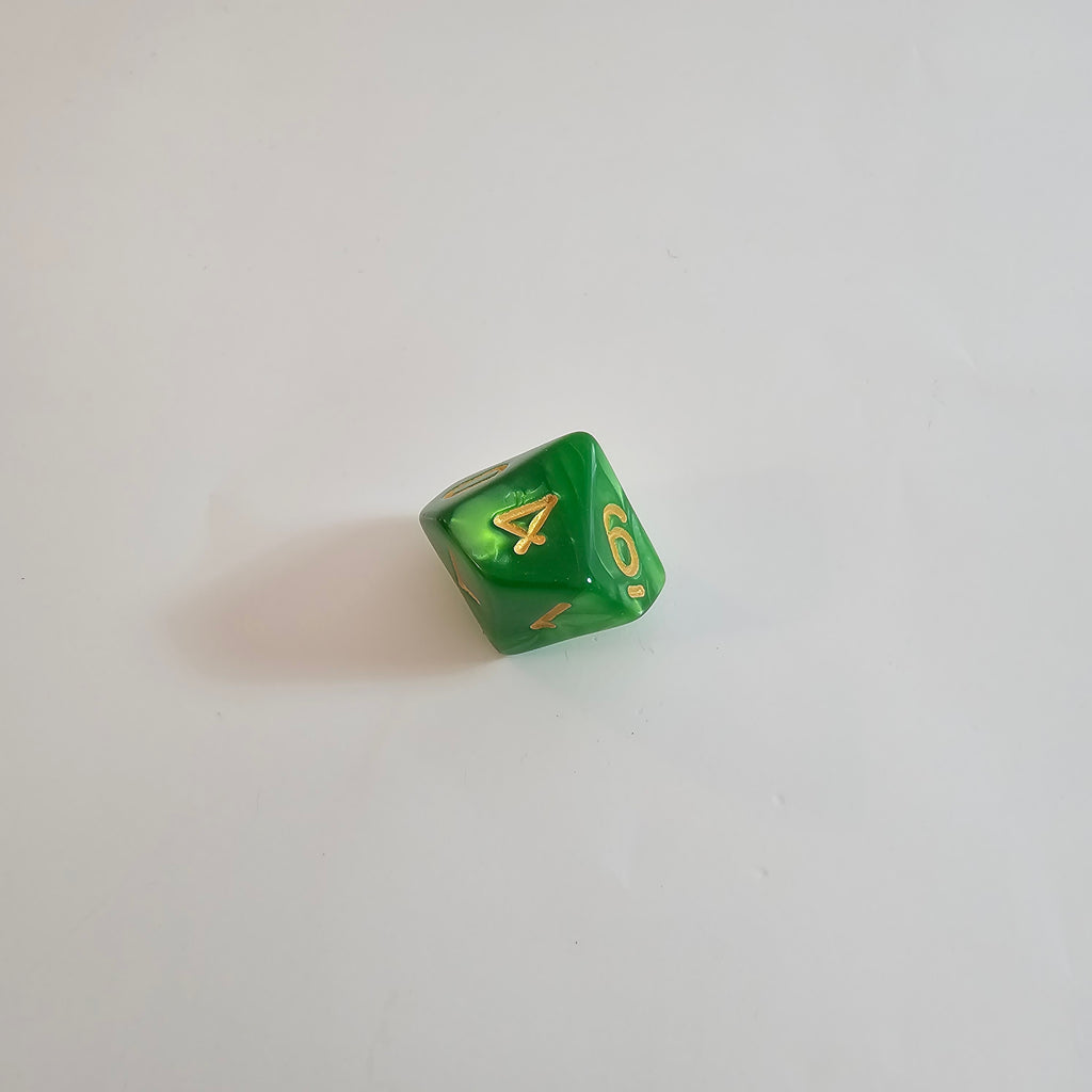 Glimmervine Acrylic Dice Set