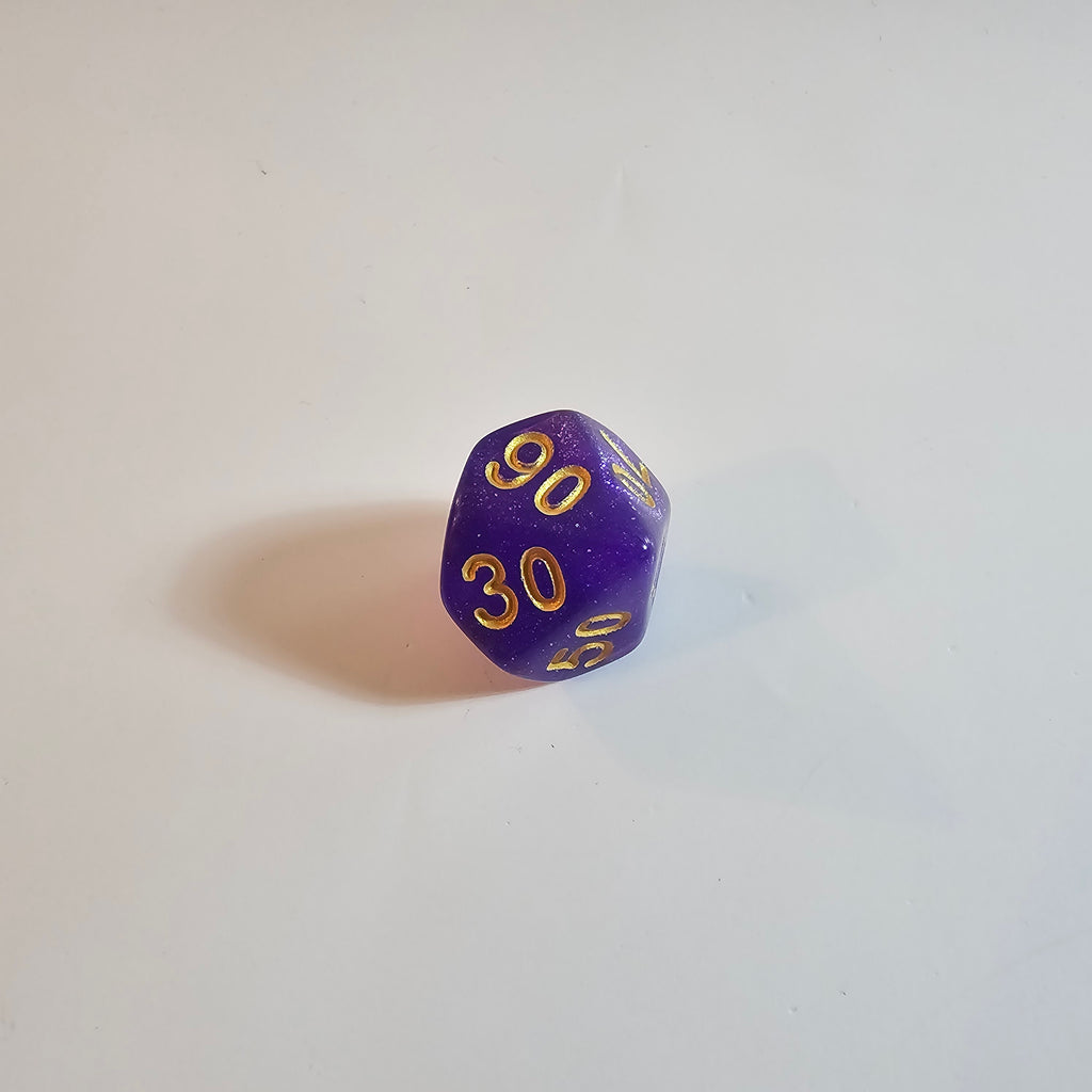 Nightshade Crown Acrylic Dice Set