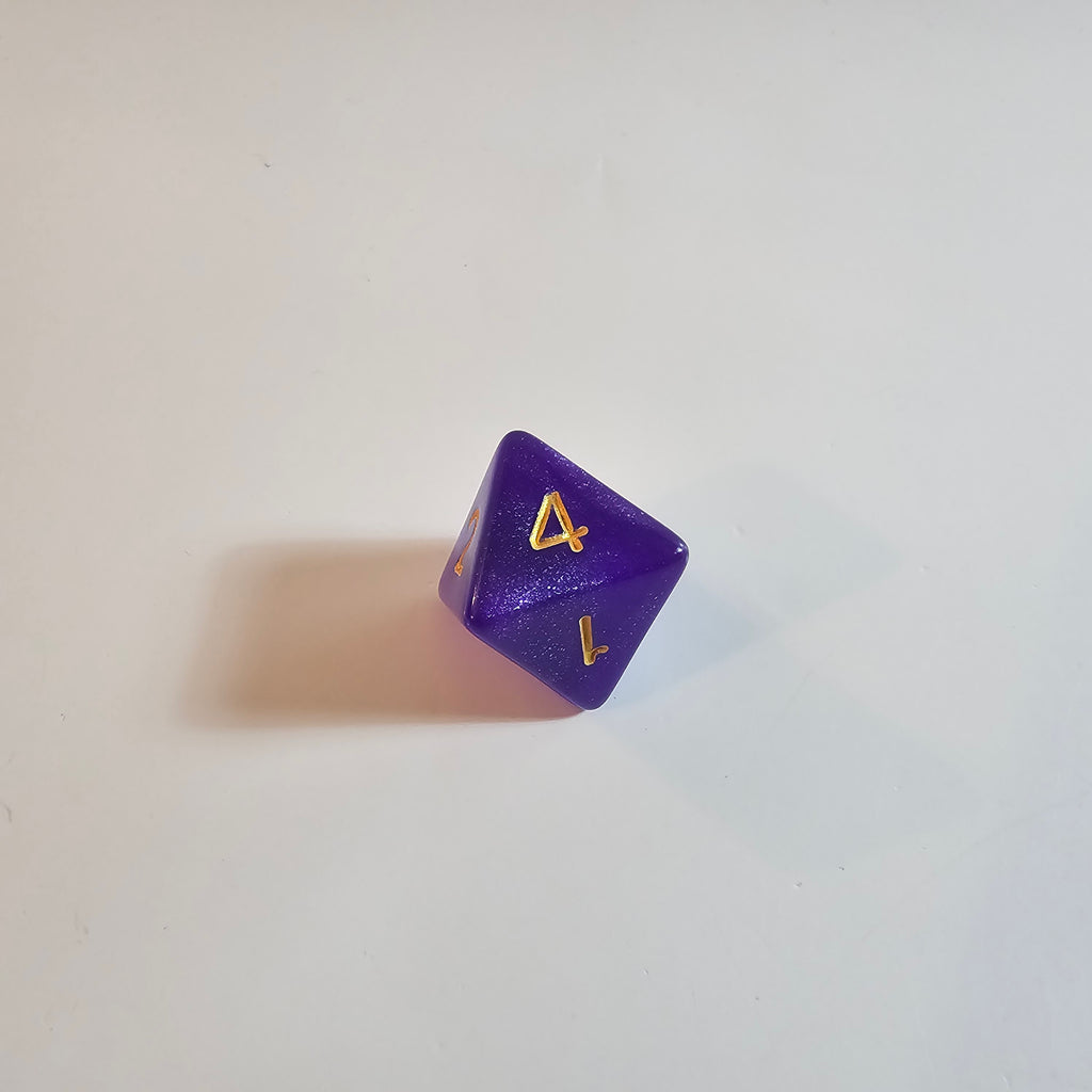 Nightshade Crown Acrylic Dice Set