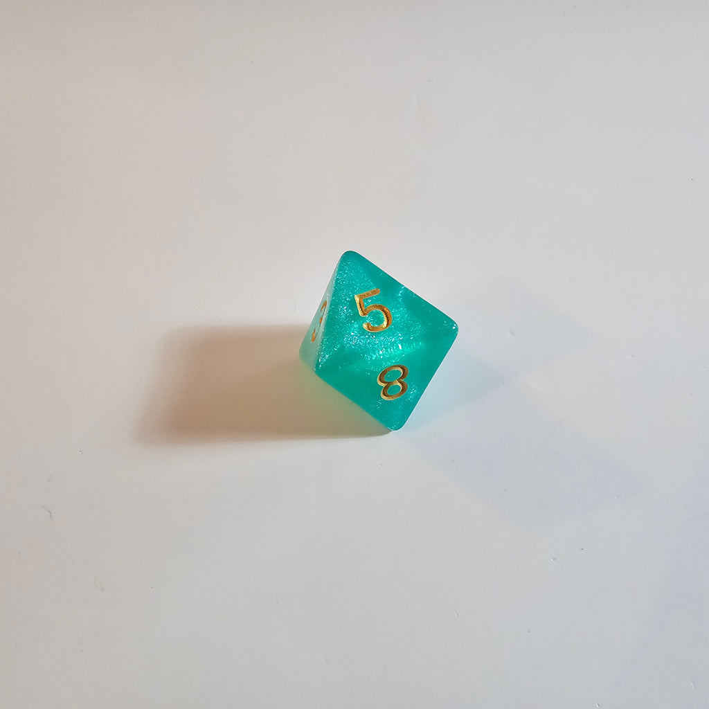 Mermaid's Tale Acrylic Dice Set