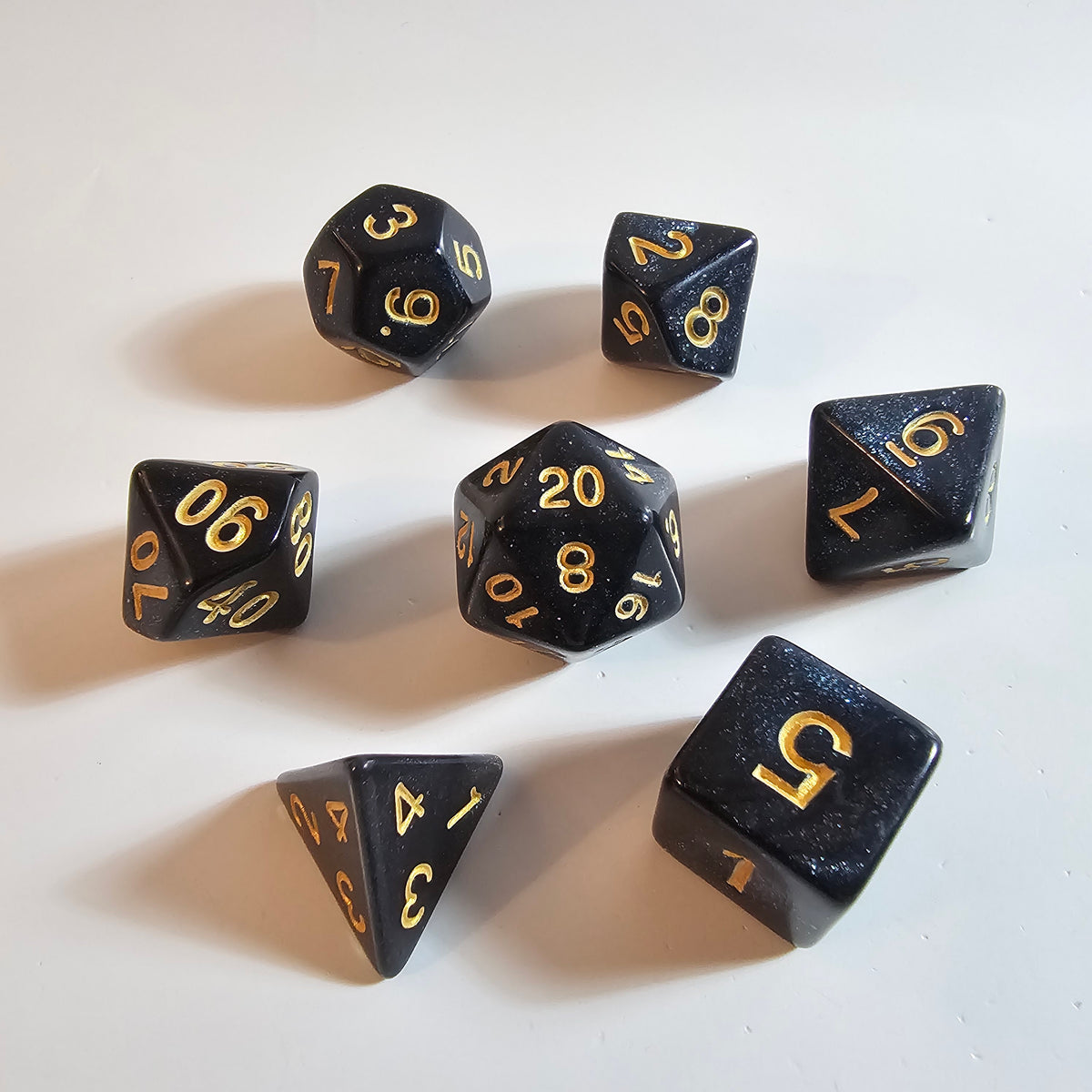 Midnight Sky Acrylic Dice Set
