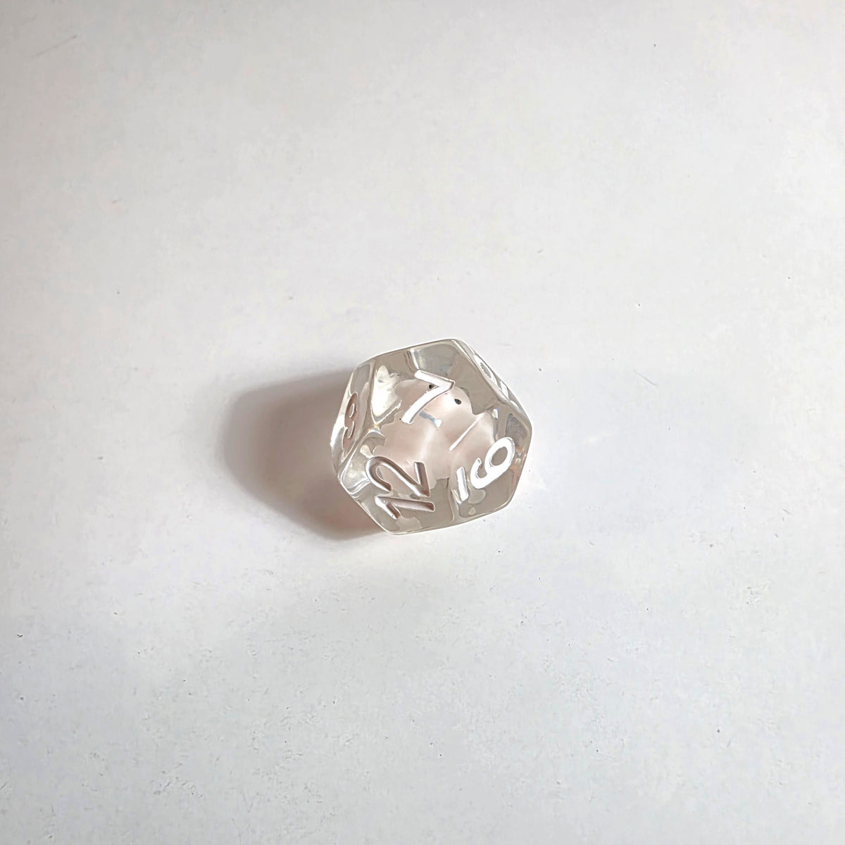Ensemble de dés en acrylique cochon