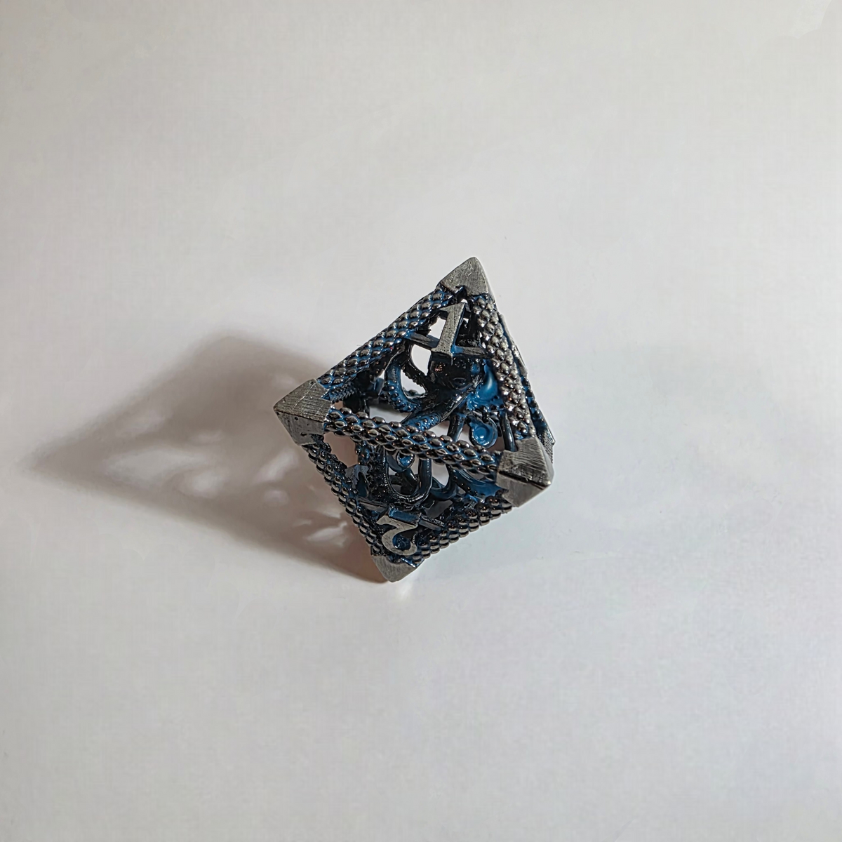 Set de dados de metal Kraken Hollow