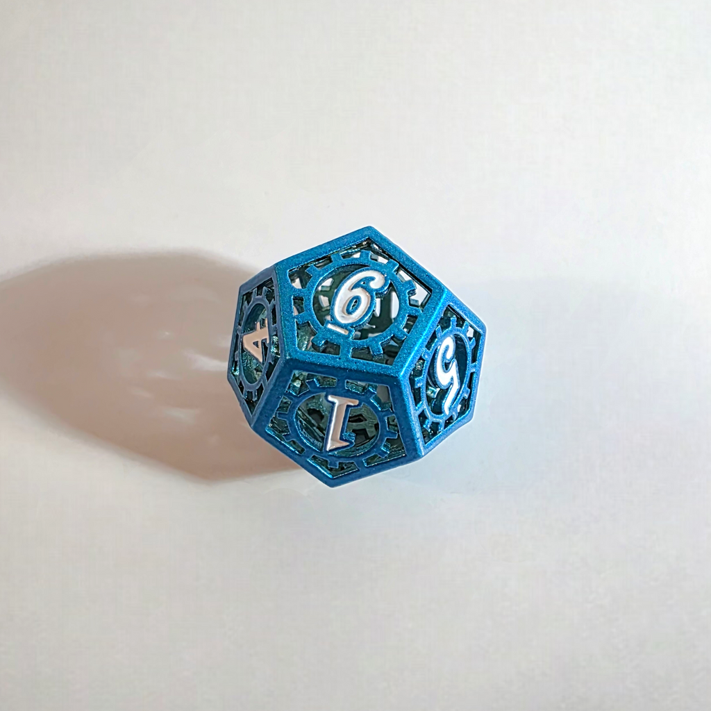 Set di dadi in metallo cavo Cryogenic Gears