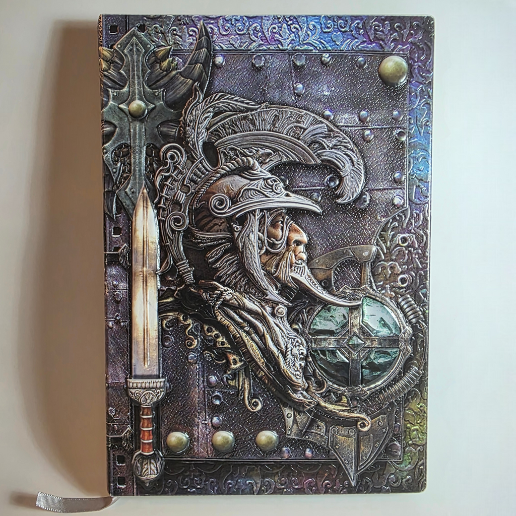 Don Quijote farbiges Notizbuch