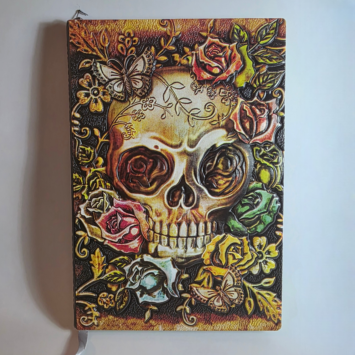 Coloured Skull Notebook