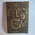 Wyvern Messing-Notizbuch