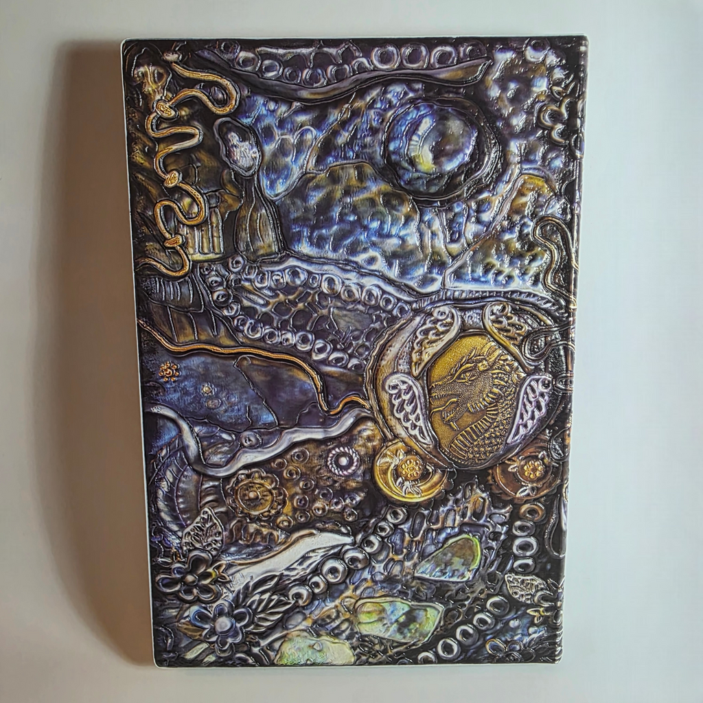 Wyvern Notizbuch farbig