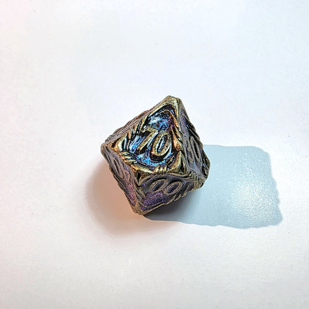 Set de dados de metal sólido Azure Wild