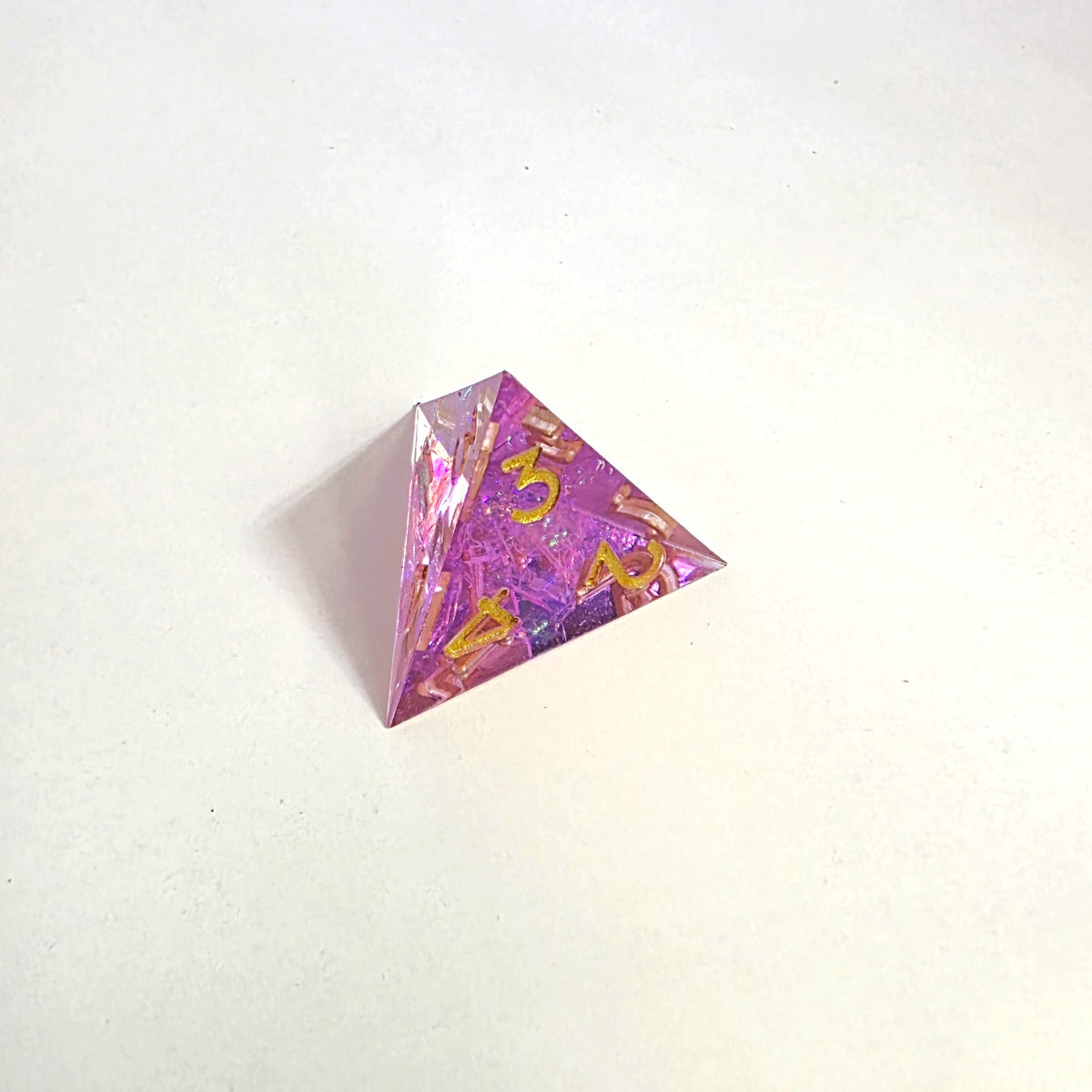 Fey Spark Sharp Edge Resin Dice Set