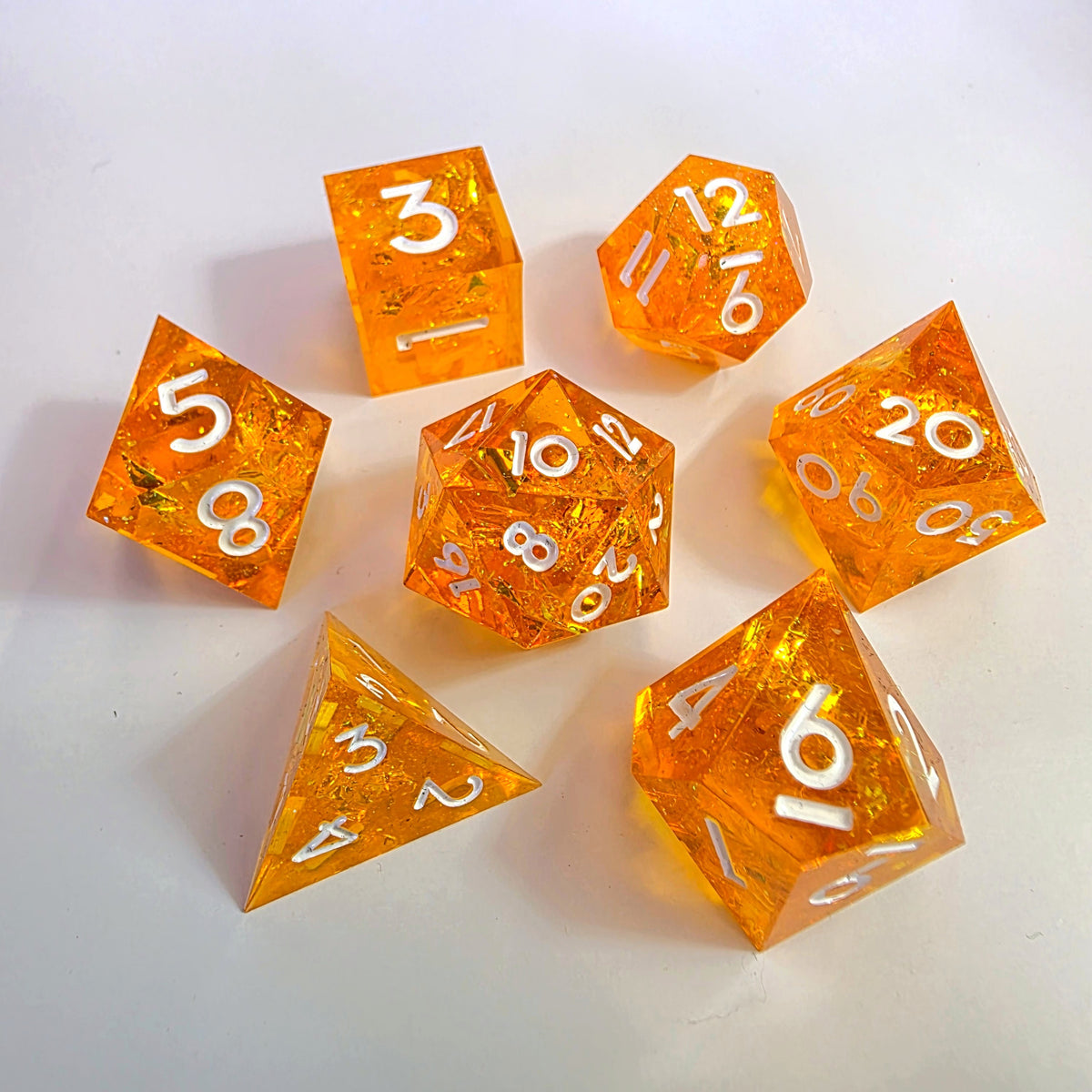 Комплект остри зарчета от смола "Orange Clash"