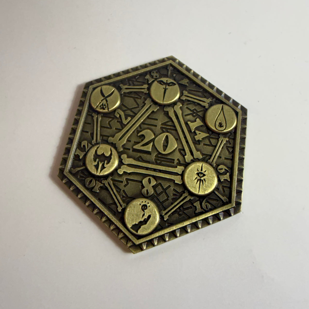 D2 Bronze Coin