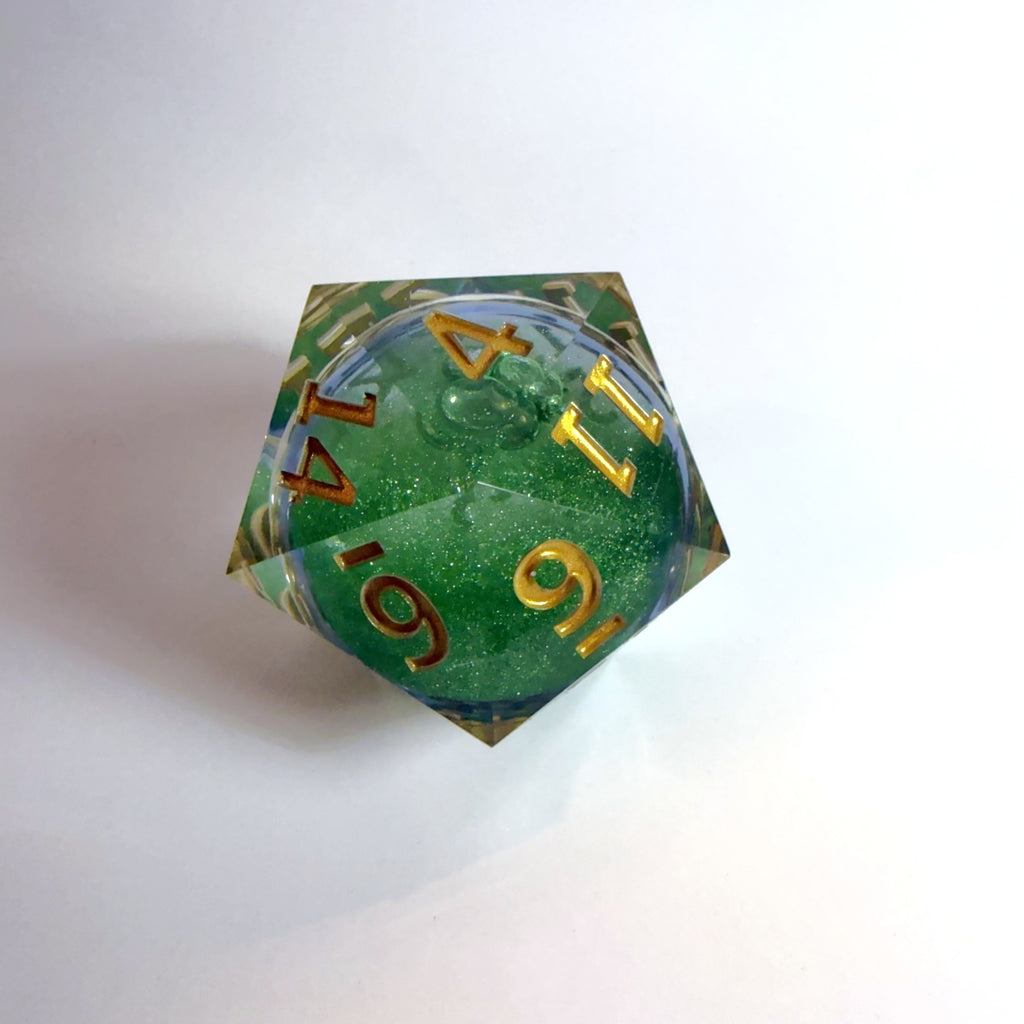 Green Nature's Dream Giant Resin D20