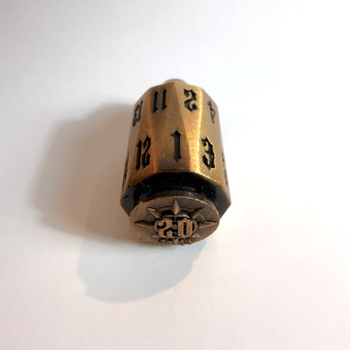 Bullets Solid Metal Dice Set
