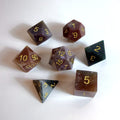 Jeu de dés en agate indienne