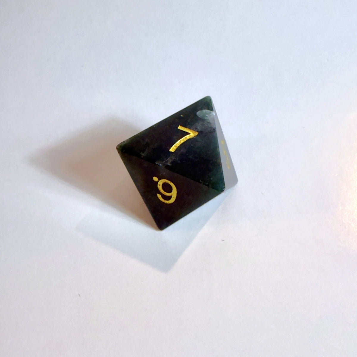 Jeu de dés en agate indienne