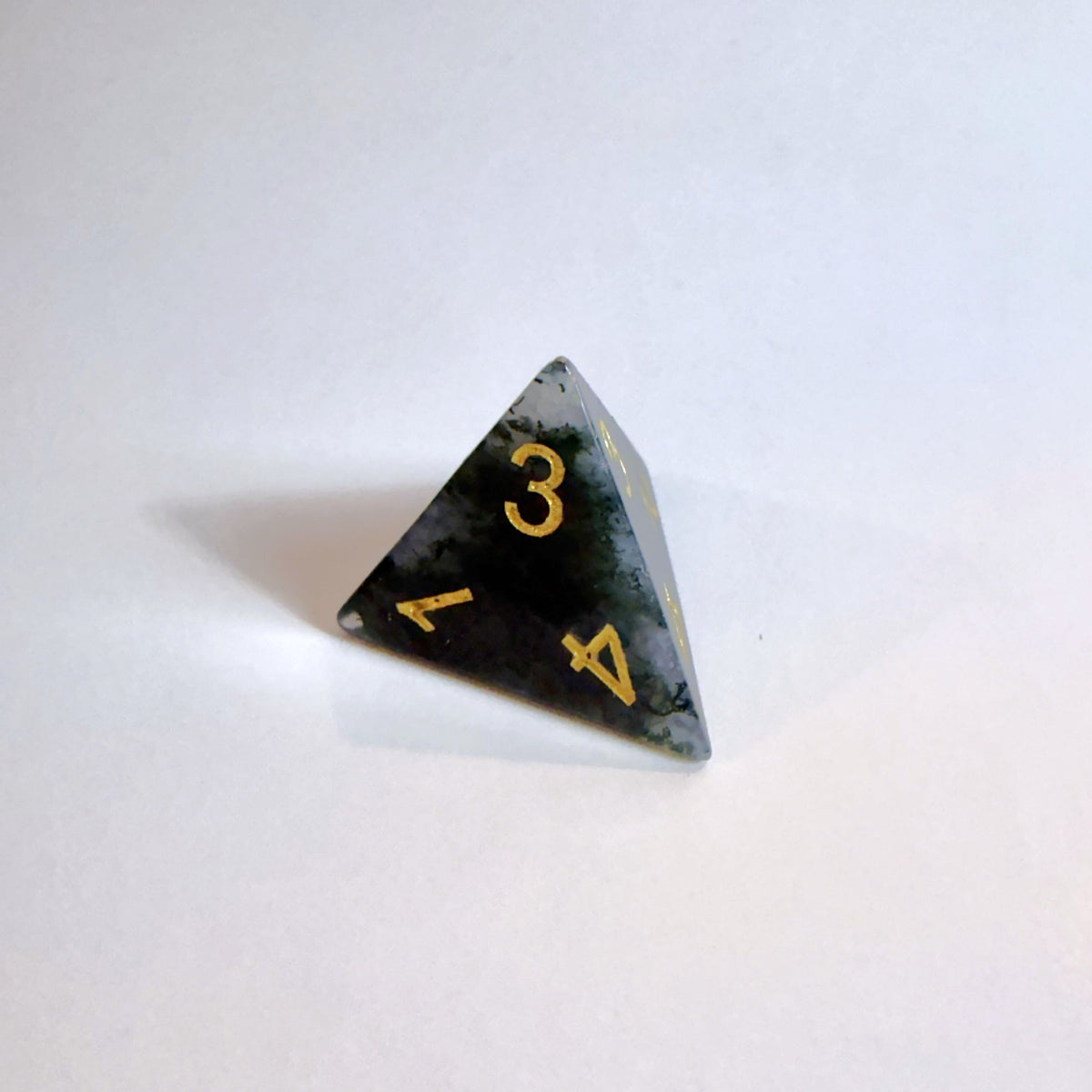 Jeu de dés en agate indienne