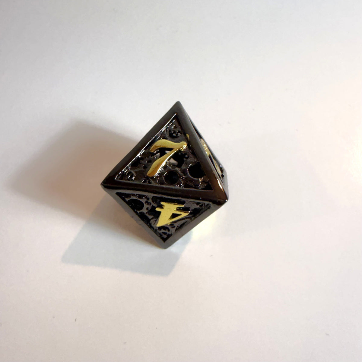 Set de dés en métal creux Clockwork Dominion