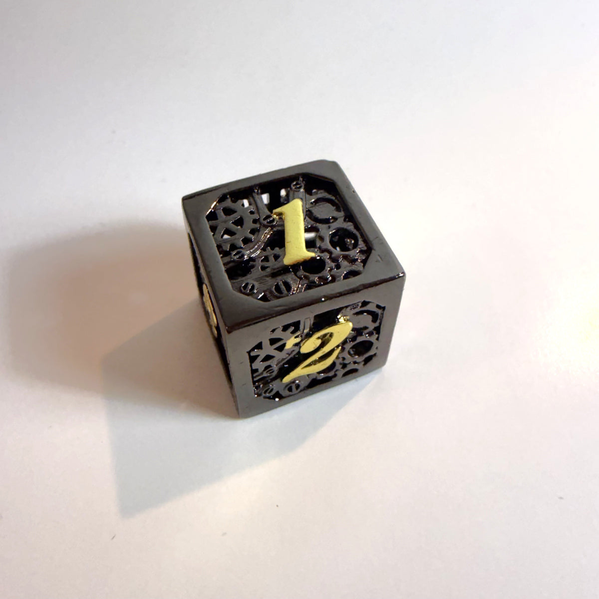 Set de dés en métal creux Clockwork Dominion