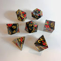 Set de dados de resina Shadow Blossom Sharp Edge