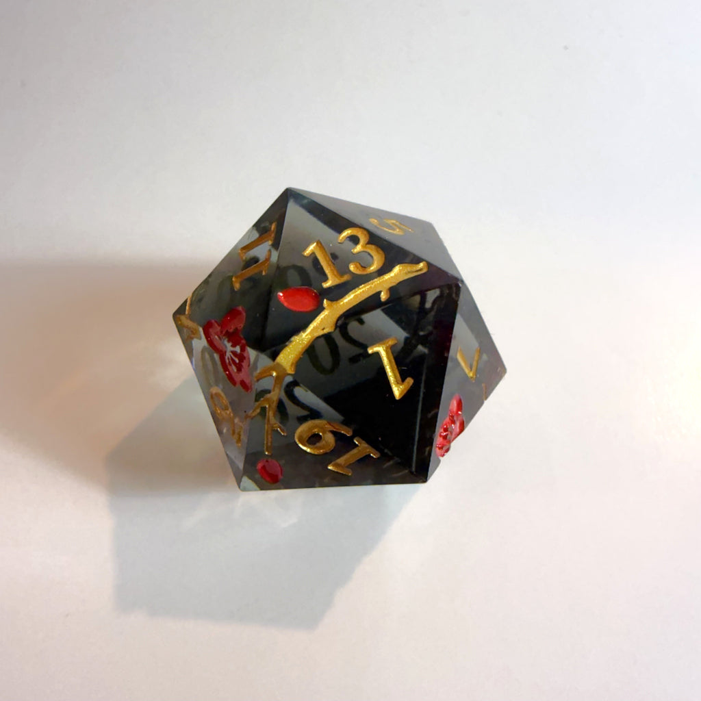 Set de dados de resina Shadow Blossom Sharp Edge