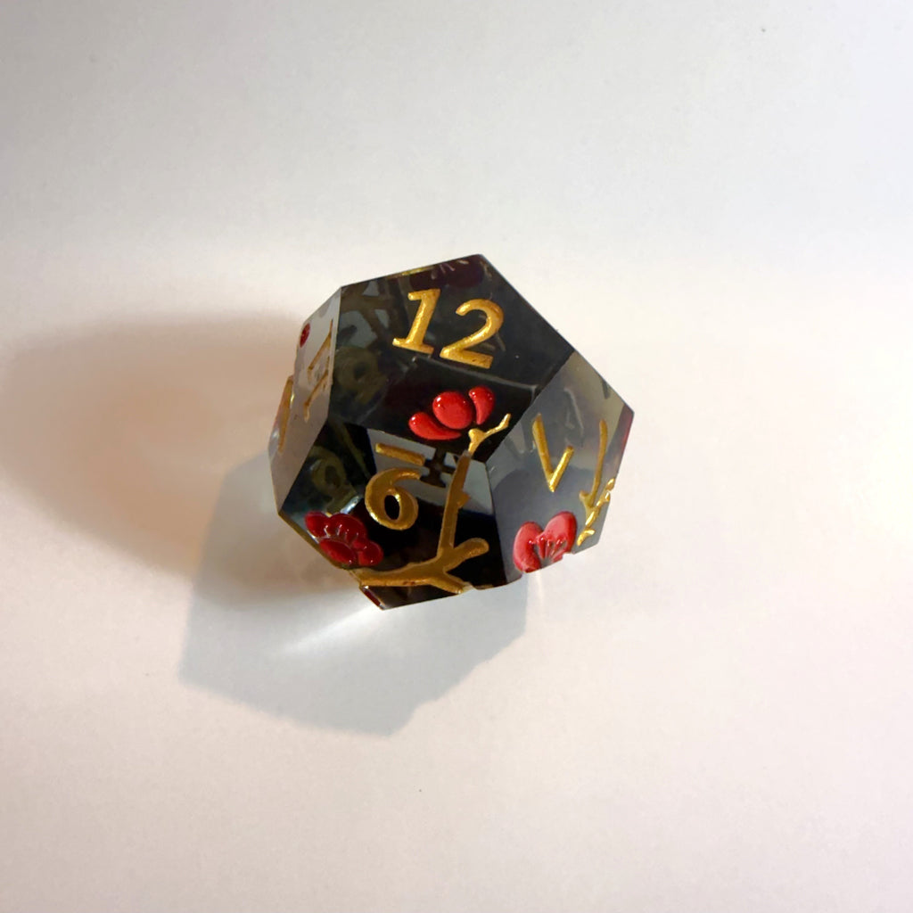 Set de dados de resina Shadow Blossom Sharp Edge