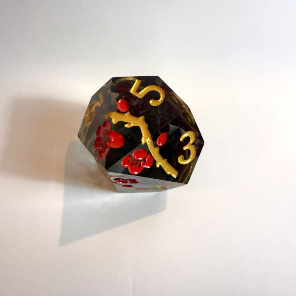 Set de dados de resina Shadow Blossom Sharp Edge