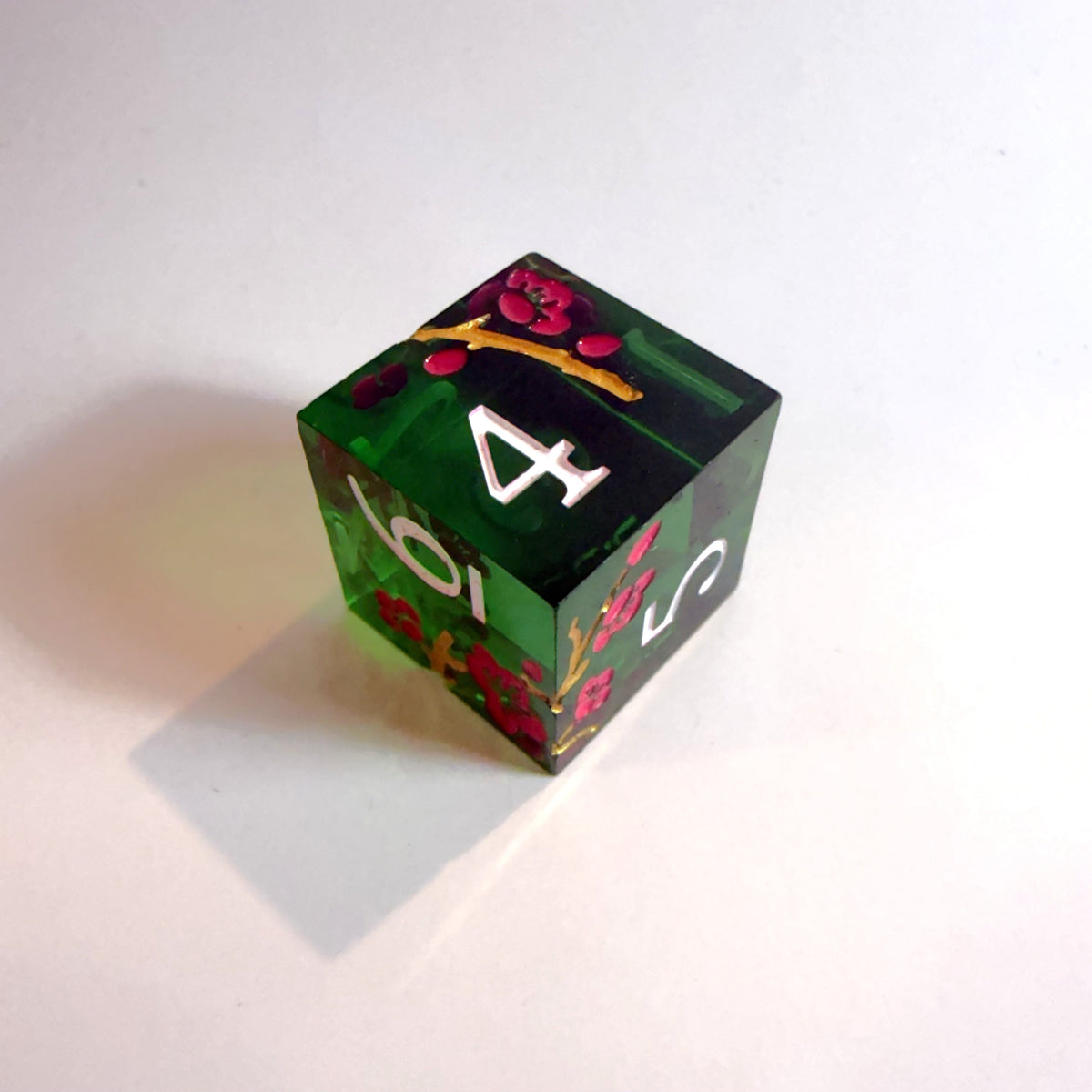 Set di dadi in resina Spirit Blossom Sharp Edge
