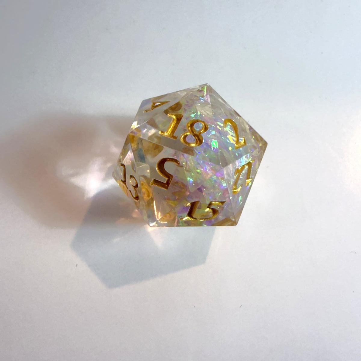 Prism Spark Sharp Edge Resin Dice Set