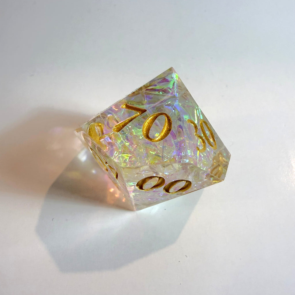 Prism Spark Sharp Edge Resin Dice Set